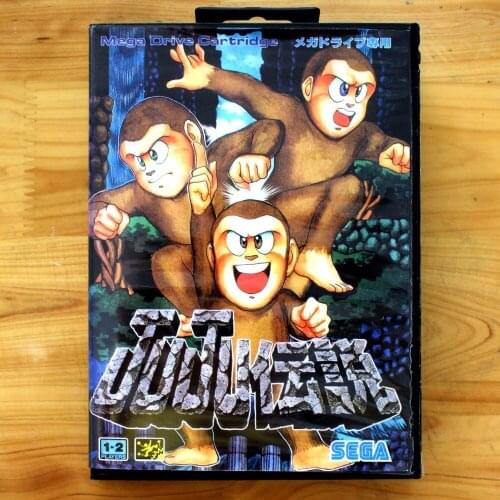 Ju Ju 16 Bit SEGA MD Game Card With Retail Box For Sega Mega Drive For Genesis