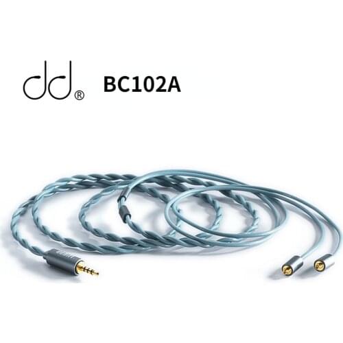 DD ddHiFi BC120A (Forest) Air Series Earphone Cable with High Purity 6N OCC 2.5mm Balanced Plug MMCX/2Pin 0.78 Connector