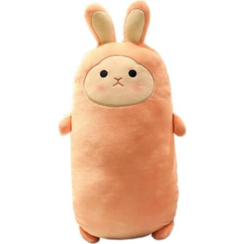 Rabbit 55cm plush toy doll bed big doll sleep pillow cute doll birthday present girl gift