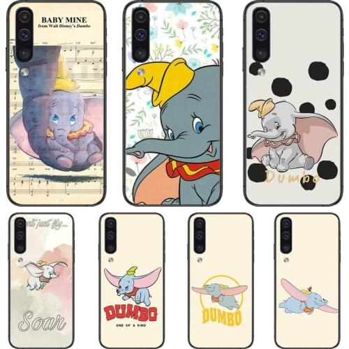 Flying Elephant Dumbo Phone cover hull For SamSung Galaxy S 8 9 10 20 S21 S30 Plus Edge E S20 fe 5G Lite Ultra black soft case