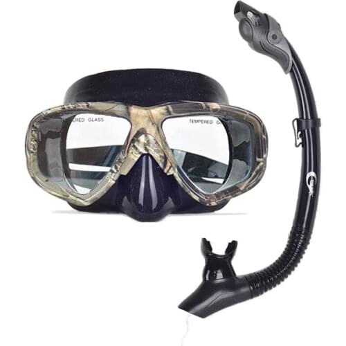 Snorkeling mask, diving, swimming, underwater eye mask, high-definition large field of view suit with snorkel