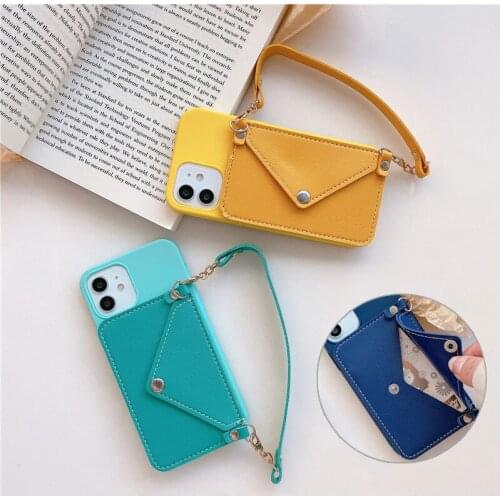 Soft TPU Cover For Coque Samsung A32 Case Wrist Strap Wallet Phone Cover For Funda Samsung A52 A72 A42 A32 A12 5G 4G Case Capa