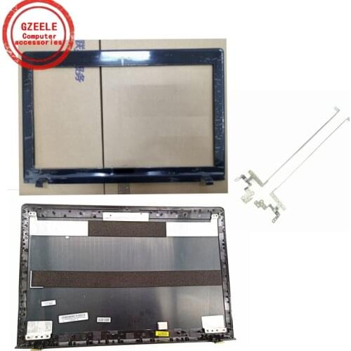 NEW Laptop LCD Back Cover/Front Bezel For Lenovo Ideapad Y500 Y510 Y510P AM0RR00040 Hinges