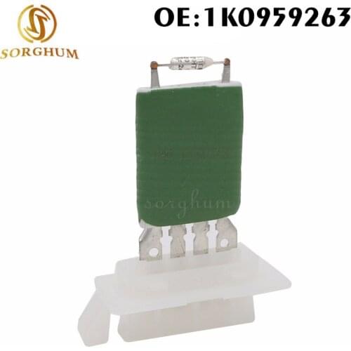 New Fan Blower Motor Resistor Regulator Fit for Audi A3 VW Golf Jetta Passat Rabbit Tiguan GTI 1K0 959 263 A 1K0959263