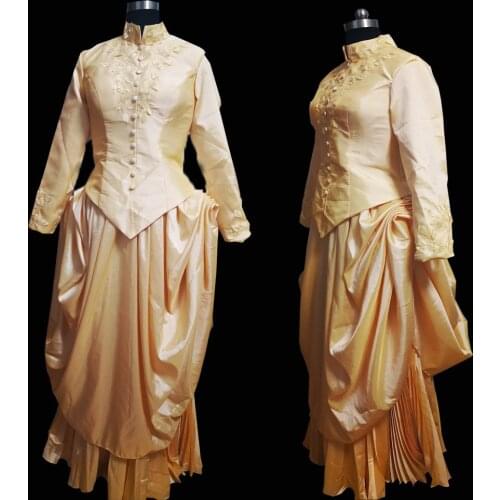 2020 New victorian Halloween Cosplay dress Colonial Georgian Renaissance Gothic Historical dress D-618