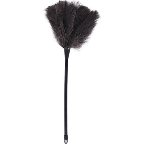 Ostrich Duster Feather Dusters With Long Plastic Handle Cleaning Brush Tool Cleaning Duster Household Cleaning Tool