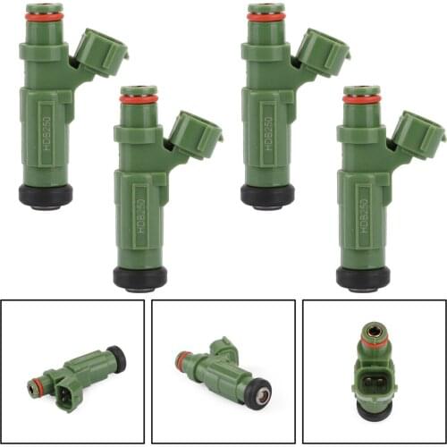 Artudatech 4PC Fuel Injectors for Mitsubishi Lancer 2.0L L4 2004-2007 HDB250 842-12357 FJ974 4G1867 M1025 16448 1550576 MN128318