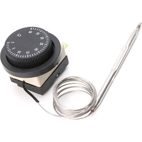 0-40℃ Temperature Control Switch Capillary Thermostat Automatic Sensored Switch K3KD