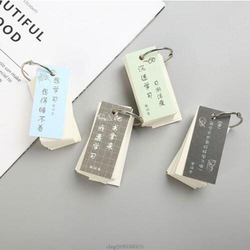 110 Sheets Lovely Mini Notebook School Supply Vocabulary Writing Reciting Book Ja28 21 Dropship