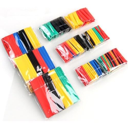 530pcs Heat Shrink Tubing Tube Wire Insulation Sleeving Kit Car Electrical Shrinkable Cable Wrap Set Assorted Polyolefin