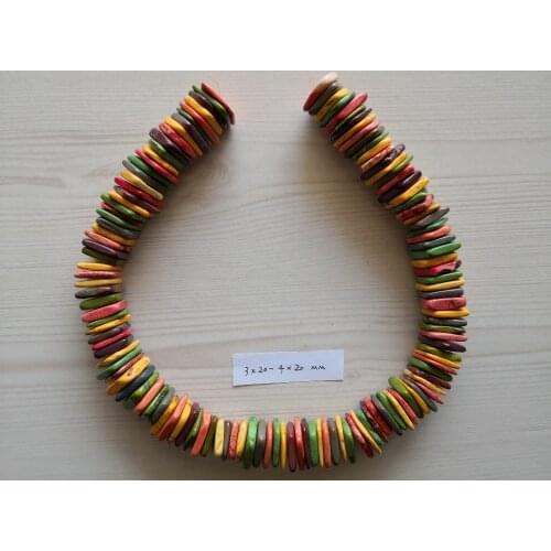 B0062 Natural 3x20-4x20mm Square Mix-Color Gems Stone Loose Beads 15'' Strands Jewelry Making DIY