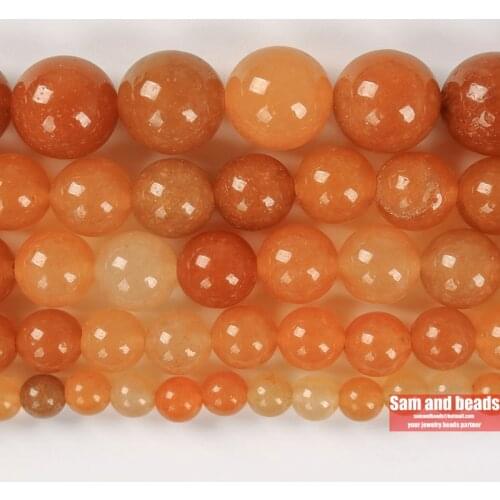 Free Shipping Natural Stone Red Aventurine Round loose Beads 4 6 8 10 12mm Pick Size For Jewelry Making RAVB01