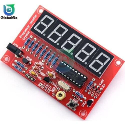 1Hz-50MHz Digital LED Crystal Oscillator Frequency Counter Tester DIY Kit 5 Digits High Precision Digital Frequency Meter Module