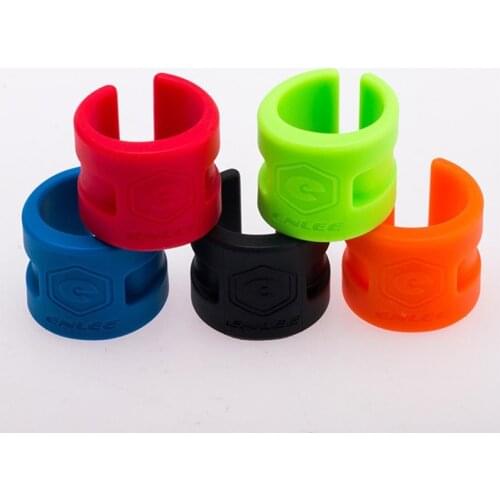 ENLEE Road Bicycle Chain Protector Iamok MTB Bike Rear Fork Anti Collision Rubber Protection Ring