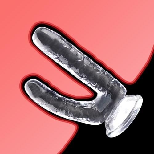 Dildo For Women Lesbian Huge Realistic Penis With Suction Cup Sex Toys Dual Headed Dildos Clitoris Vagina Stimulator Anal Plug