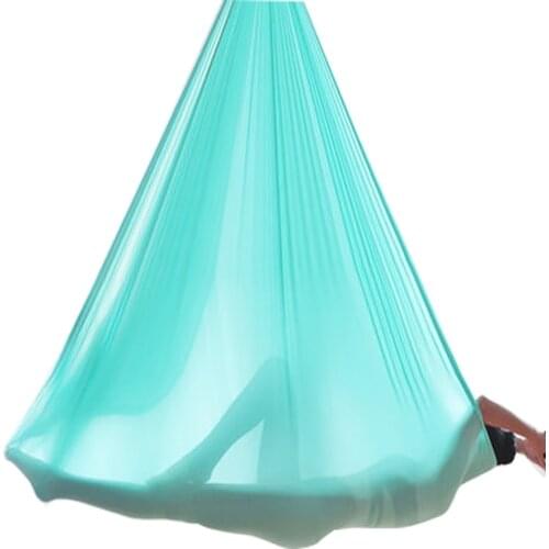 20 Color 5*2.8M Aerial Yoga Hammock Silk Yoga Flying Swing Anti-gravity OR Yoga Belts Carabiner/Daisy Chain/Hanging Plate