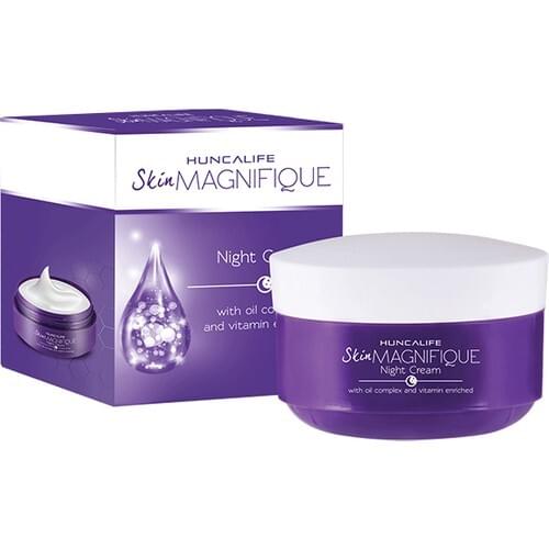 Huncalife Skin Magnifique | night cream 50 ml | для удаления морщин | مزيل التجاعيد