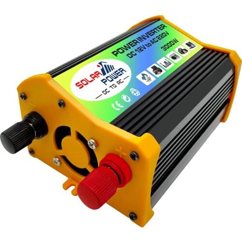 Power Inverter 3000W DC 12V to AC 220V Modified Sine Wave Inverter High Frequency Power Inverter Car Power Charger Inverter
