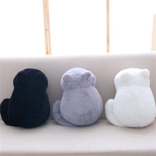 Kawaii Plush Cat Toys Good Quality Stuffed Cute Shadow Cat Dolls Kids Gift Lovely Animal Home Decoration Soft Pillows CL5637