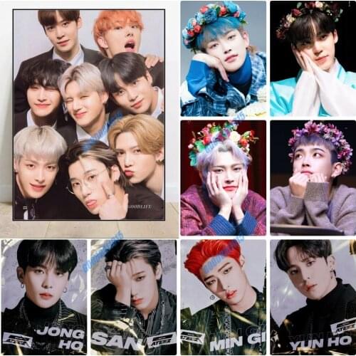 Kpop Mens Team Members 5d Diamond Painting Full Drill Embroidery Mosaic Cross Stitch Kits Home Decor for Yourself