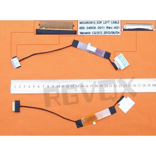New Original Laptop LCD Cable for HP Pavilion 13-S120NR 13-S011NA X360 PN: 450.04508.0011 Notebook LCD LVDS Cable