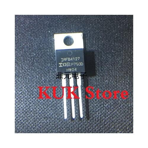 Real 100% Original NEW IRFB4127 IRFB4127PBF FB4127 200V 76A MOSFET TO-220 10PCS/LOT