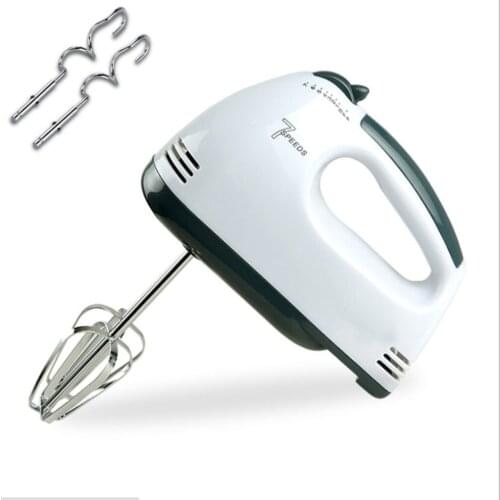 Manual Mini 7 Speed Dough Hand Mixer Food-Blender Multifunctional Handheld Food Processor Automatic Electric Kitchen Mixer Tool