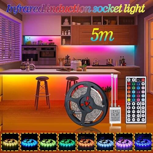 Led Lights Smart APP Control Music Sync Led Strip Lights RGB Color Changing Led Lights Strips with Remote Led Lights Strip