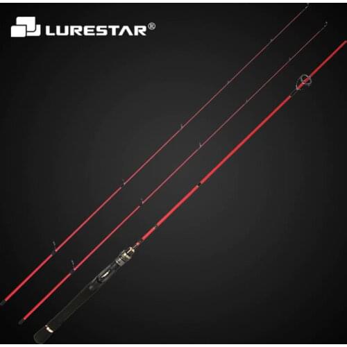 Lurestar 1.8m Medium Fast Action UL/L Tips Carbon Spinning Jigging Fishing rod 2 sections Fishing Tackle