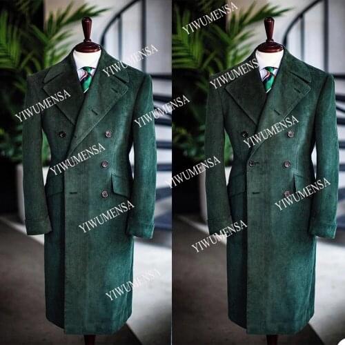 Yiwumensa Men's Double Breasted Coats
