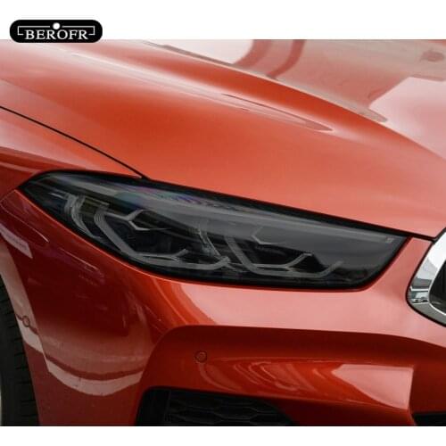 Car Headlight Tint Smoked Black Protective Film TPU Sticker For BMW F30 F31 G20 F10 F11 G30 F40 F32 F22 F36 F07 F34 G32 G11 G15