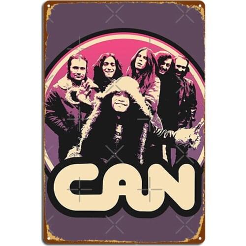 Can Krautrock Band Metal Signs Cinema Kitchen Cinema Classic Garage Decoration Tin sign Posters