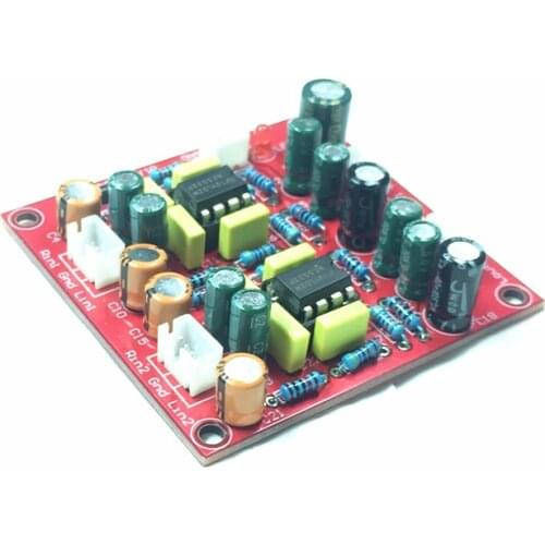 Four-channel Tone Board Power Amplifier Board 5532 Op Amp Board Mill Modified Preamp Sound Board