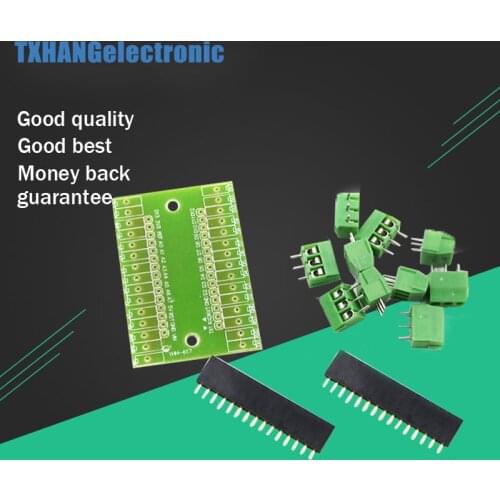 For arduino nano v3.0 shield pcb terminal Adapter Board for arduino nano shield i/o extension board expansion diy kit