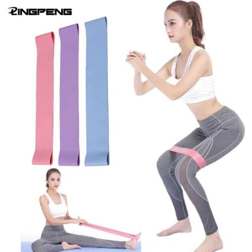 Fitness Resistance Elastic Band Silicone Rubber Band Elastic Fitness Expander Suitable for Exercise Leg Buttocks Yoga Exercise