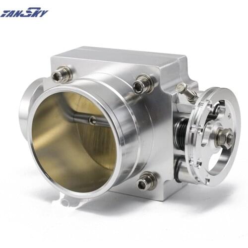 80MM Throttle Body Fit For Nissan Skyline RB25/2JZ/EVO 1-6/ petrol 4.8/CRUSIER 4.5L Intake Manifold 78mm*78mm TK-TB80A