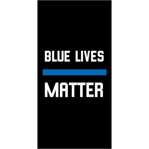 Cool Police Blue Lives Matter Thin Blue Line Microfiber Sport Towel for Men Adult Gym Swimming Beach Travel Bath Towel Quick Dry