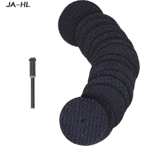 HELTC 26pcs/set 25pcs Saw Blade+1pc Connecter Clamp Fiberglass Reinforced Cut Off Wheel Disc W/1 Mandrel 1/8 Fit Tool Hot