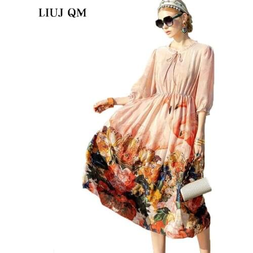 Модные платья-трапеции LIUJ QM China At AliExpress