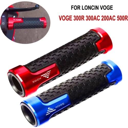 For LONCIN VOGE 300AC 300R 200AC 500R Motorcycle Aluminum Alloy Non-slip Hand Grips Handlebar Bar 300 AC 300 R 200 AC 500 R