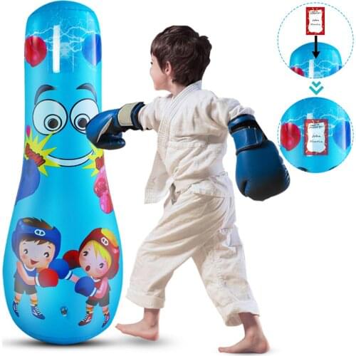 Brand New 47inch Kids Punching Bag Free Standing Boxing Punching Bag Suitable For Martial Arts Boxing Taekwando Kick Boxing