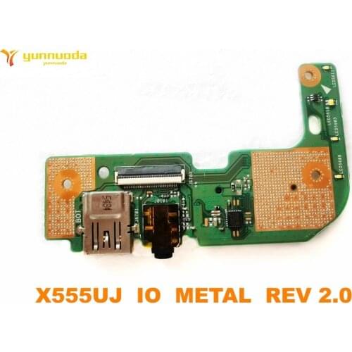 Original for ASUS X555UJ USB board X555UJ IO METAL REV 2.0 tested good free shipping