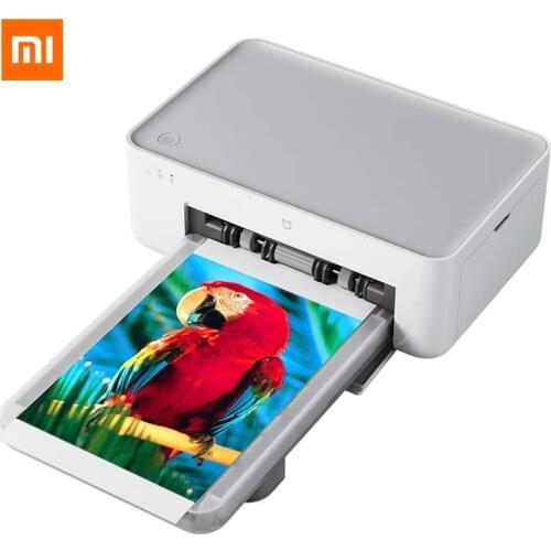 Original Xiaomi Mijia Photo Printer Portable Wifi Bluetooth Printer Picture HD Heat Sublimation 6-Inch Finely Restore Auto Film