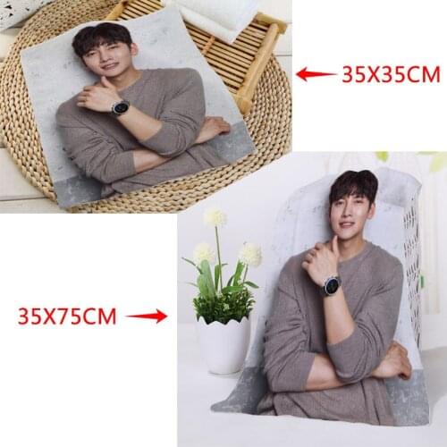 Custom Ji Chang Wook 35x75cm Face Towels Facecloth Microfiber Washcloth Quick drying Sports Towel