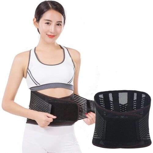 Adjustable Self heating Magnetic Therapy Back Waist Support Belt Lumbar Brace Massage Band Health Care Waist
