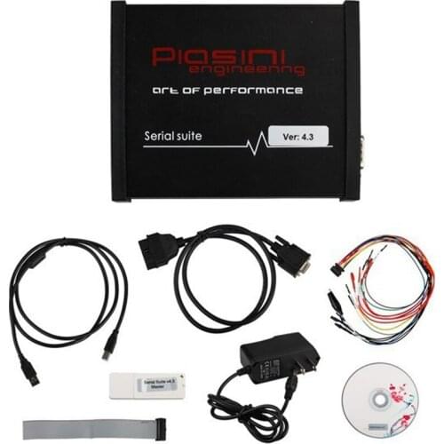 Serial Suite Piasini Engineering V4.3 Master ECU Programmer No Need Active with USB Dongle