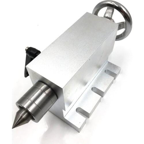 4th A Axis Tailstock MT2 Morse Taper NO.2 CNC Rotary Axis Tailstock for CNC Lathe Machine