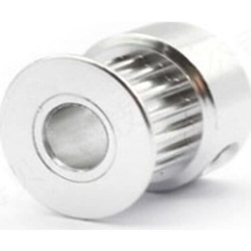 1pc GT2 Timing Pulley 20 Teeth, Bore 4mm 5mm 6mm 6.35mm 8mm, For Width 6mm 2GT Synchronous Belt, Small Backlash 20Teeth