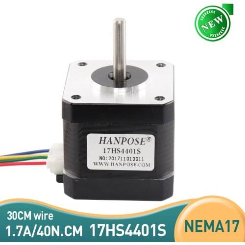 1PCS Nema 17 motor 42BYGH 40N.CM 1.7A 17HS4401S motor for CNC XYZ 3D printer 4-lead Nema17 Stepper Motor 42 motor