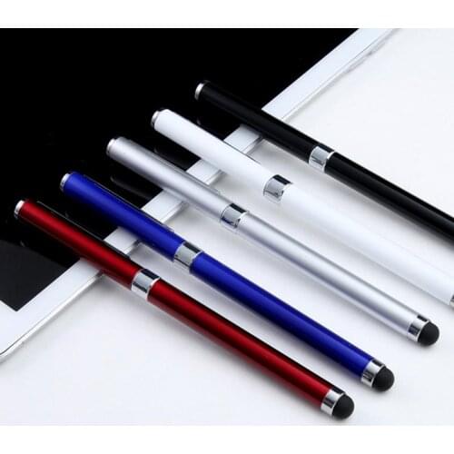 1pcs Metalen Capactive Pen Stylus Touch Screen Pennen Voor Tablet PC Voor Alle Capacitieve Scherm Stylus Pen Phone Pen 5 Colors